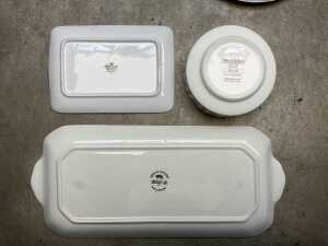 Assorted porcelain crockery including Villeroy & Boch 'Julie' and 'Vieux Luxembourg' - 5