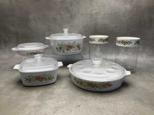 Corning Ware "Spice of Life" kitchenware