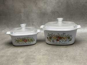 Corning Ware "Spice of Life" kitchenware - 2