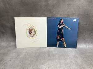 Eight Emmylou Harris country vinyl records, including 'The Ballad of Sally Rose' - 4