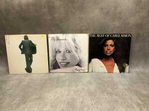 Nine Singer Songwriter vinyl records, including James Taylor - 3