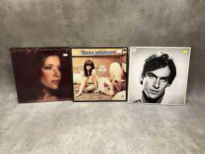 Nine mostly Singer Songwriter vinyl records, including Carole King and John Denver - 4