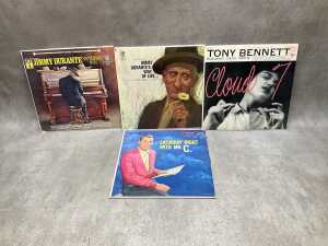 Ten crooner vinyl records, including Tony Bennett - 3