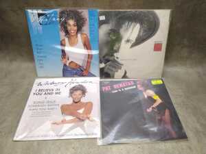 Twelve 12" vinyl singles, including Whitney Houston - 2