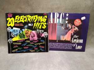 Six vinyl records, including ABBA and ABC - 3