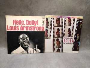 Six vinyl records, including ABBA and ABC - 4