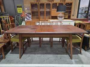 Nine-piece mid-century modern style dining suite - 5