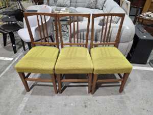Nine-piece mid-century modern style dining suite - 6