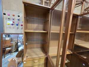 Parker modular glass display cabinet - 8