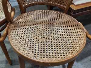 Three rattan chairs - 4