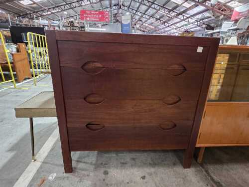 Mid-century modern style chest of drawers