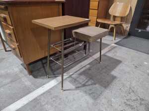 Mid-century telephone table - 2