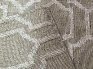 Geometric patterned floor rug - 2