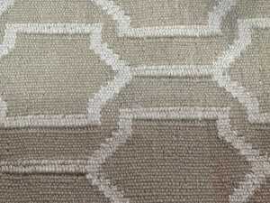 Geometric patterned floor rug - 3