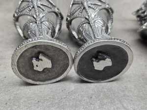 Six pewter fantasy goblets including Graeme Anthony - 9
