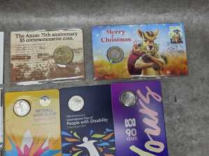 Eight commemorative coins - 4
