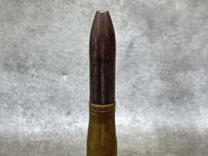 Military trench art metal ashtray - 2