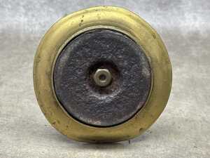 Military trench art metal ashtray - 4