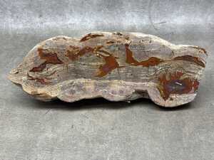 Two polished thunderegg specimen slabs - 2