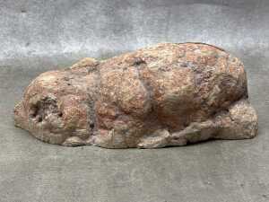 Two polished thunderegg specimen slabs - 3