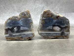 Three polished mineral specimens - 4