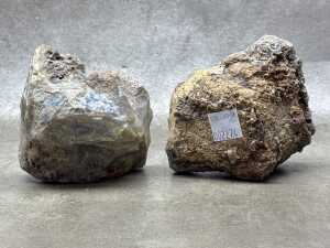 Three polished mineral specimens - 5