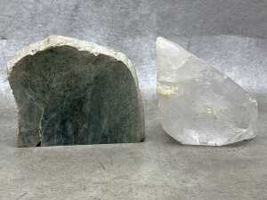 Mineral specimens, including Boulder Opal and Clear Quartz - 2