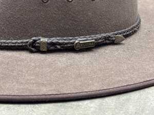 Akubra Australian brown wide-brim felt hat - 2