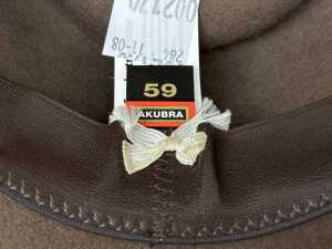 Akubra Australian brown wide-brim felt hat - 4