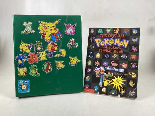 Pok&eacute;mon Binder including Fossil, Team Rocket assorted cards