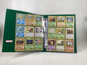 Pok&eacute;mon Binder including Fossil, Team Rocket assorted cards - 2