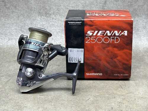 Shimano Sienna 250FD fishing reel, new in box