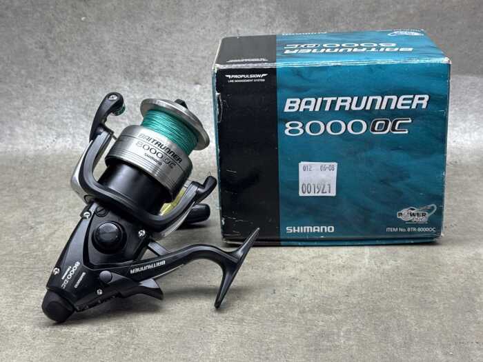 Shimano Baitrunner 8000OC fishing reel. New in box