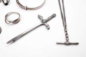 A collection of jewellery in sterling silver - 4