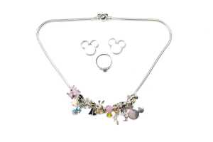 A collection of Disney Pandora in sterling silver