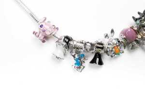 A collection of Disney Pandora in sterling silver - 4