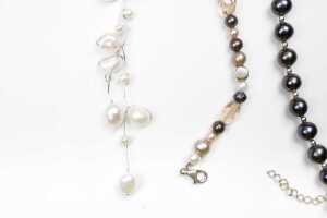 Four gemstone necklaces - 3
