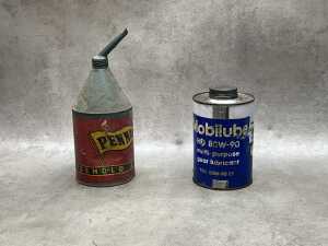 Three garagenalia items, Pennant kerosine tin - 2