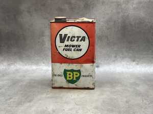 Three oil and petrol tin cans - 3