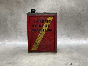 Four oil and varnish tin cans, including Shell Chain oil - 4