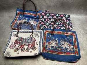Group of elephant themed clothing and accessories - 2