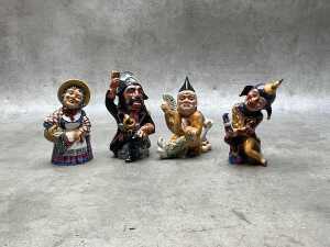 Shorter and Son D'Oyley Carte Opera Company miniature ceramic character jugs - 2