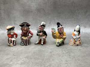 Shorter and Son D'Oyley Carte Opera Company miniature ceramic character jugs - 3
