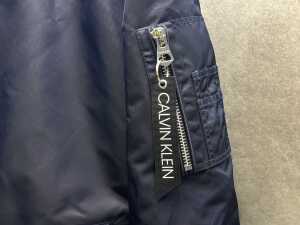Two designer-style items, including nylon bomber jacket size XXL - 4