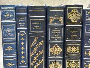 Thirteen 'The Franklin Library Books' including Edgar Allan Poe - 2
