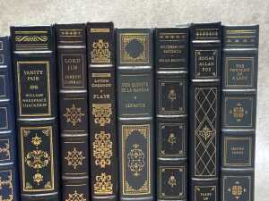 Thirteen 'The Franklin Library Books' including Edgar Allan Poe - 3