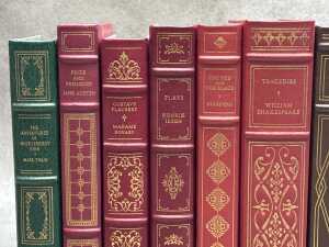 Fifteen 'The Franklin Library Books' including Mark Twain - 2