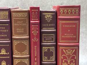 Fifteen 'The Franklin Library Books' including Mark Twain - 4