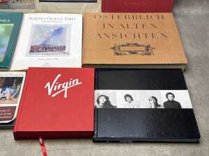 Group of mostly art reference books, including Dante's Inferno - 4