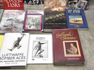 Military History books, including Our War - 5